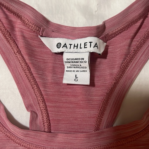 Athleta Size Large Ultimate Train Textured Tank - Picture 2 of 4